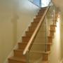 Balustrade din inox si lemn