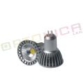 Lampa LED MR16 DC12V 3W COB lumina alba calda