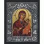 Icoana din argint Panagia Amolintos