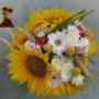buchet floarea soarelui