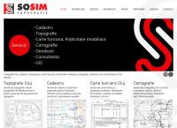 Website Sosim Topografie