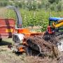 Tocator crengi si busteni lemn