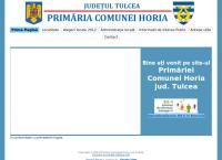 Website Primăria Comunei Horia