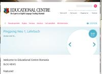 Website Educational Centre Romania Bucuresti