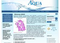 Website AQUA Botoşani