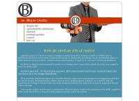 Website Cabinet Individual de Avocatura Ovidiu Blejan