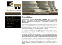 Website CUPŞA, MAN şi asociaţii