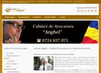 Website Avocat Anghel Cabinet de avocatura