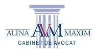 Cabinet Avocat Alina MAXIM