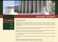 Website Cabinet Avocat Ghişoiu