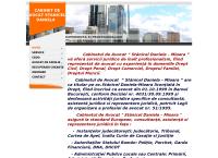 Website Cabinet de Avocat Stanicel Daniela