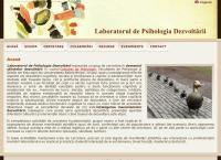 Website Laboratorul de Psihologia Dezvoltării