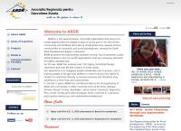 Website ARDR Asociatia Regionala pentru dezvoltare rurala