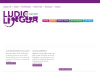 Website Centru de limbi străine Ludic Lingua e