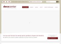 Website S.C. DECO CENTER S.R.L. Bistriţa