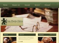 Website Cabinet de Avocat \"Ion Florin Chivu\"