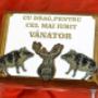Încărcat de vizitator în 06.02.2017  - PLACHETA PENTRU VANATOR(EXECUTAM PLACHETE PENTRU ORICE DOMENIU) MACHETAREA GRATUITA