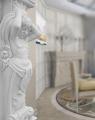 Semineu electric din marmura Platinum