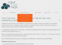 Website conf tub inox