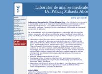 Website Laborator de analize medicale Dr. Piticaş Mihaela Alice