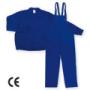 costum lucru format din pantalon cu pieptar si blu