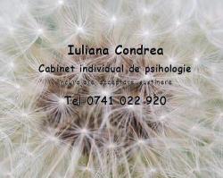 Cabinet individual de psihologie Iuliana Condrea