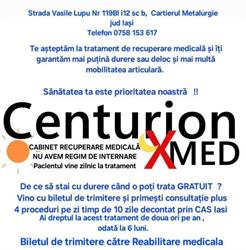 Cabinet Recuperare Medicala - Sc Centurion X Med Srl